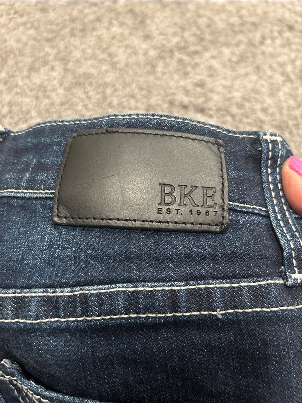 BKE Men's Jake Straight Jeans 32x34 - Picture 4 of 7